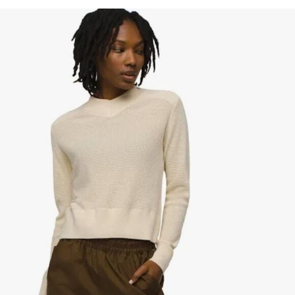 Prana Sweaters - PrAna Milani butter yellow comfy sweater Size L. Outdoors,travel,performance